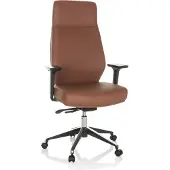 Hjh OFFICE Professionele directiestoel VITORO ECO Bruin