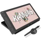 HUION Kamvas 13 (Gen 3) with stand, zwart