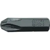 Gedore 690 PZD 3 L S-010 6553170 Kruis-bit PZ 3 Chroom-vanadium speciaal staal Gebruineerd C 6.3 1 stuk(s)