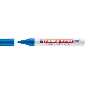 Edding E-8750 Permanent Lakmarker Blauw Ronde punt - 4 mm