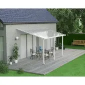 Canopia Palram | - Terrasoverkapping Olympia - Helder - Wit - 425x294cm