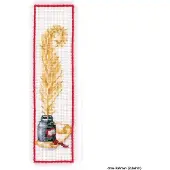 Vervaco - Bladwijzer kit - Ganzenveer - PN-0011279 - Borduren - Borduurpakket - Borduurpakket volwassenen - Borduurpakket kind