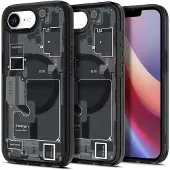 Spigen Ultra Hybrid Zero One MagSafe iPhone 17e / 16e Hoesje Zwart