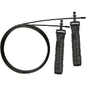 Avento Springtouwset - Heavy Duty - Verzwaard & Verstelbaar in gewicht - Zwart