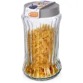 Excellent houseware Glazen container voor losse producten 1,6 l