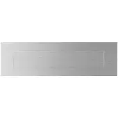 GPF bouwbeslag GPF Rechthoekige briefplaat 350x100x2 mm met verende binnenklep