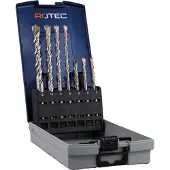 Rotec Hamerborenset | SDS-plus | V-Breaker | in ABS-cassette | 7-dlg. - 900.1010K