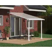 Canopia Palram | - Terrasoverkapping Olympia - Helder - Wit - 307x294cm