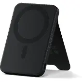 Satechi OntheGo Magnetische Qi2 Power Bank met Stand – 5.000mAh Batterijcapaciteit – 20W USB-C Oplaadvermogen – Premium Materialen voor Duurzaamheid - Zwart