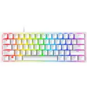 Razer Huntsman Mini Mercury Edt. Gaming-toetsenbord Kabelgebonden QWERTY, Engels Wit Verlicht