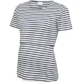Mamalicious Shirt 'MLAwa' lichtgrijs / zwart