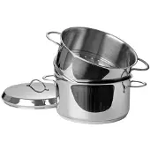 Merkloos Stomerset 16cm RVS Zilver zilver RVS Pan
