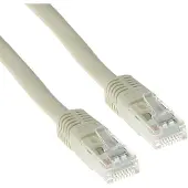ACT IB1002 CAT6A U/UTP LSZH Patchkabel - Ivoor - 2 meter