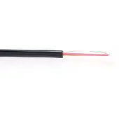ACT TD604Z Modualaire Kabel 4 Aderig - Zwart -100 meter op rol