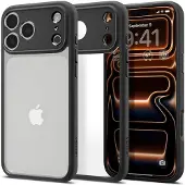 Spigen Ultra Hybrid Backcover voor de Apple iPhone 17 Pro - Matte Black