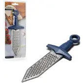 Peleg DESIGN rasp Gratiator 20,5 x 7,7 x 1,3 cm RVS/ABS blauw