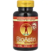 Nutrex Hawaii , BioAstin, Hawaïaanse Astaxanthine, 12 mg, 120 Zachte Capsules (4 mg per Zachte Capsule)