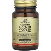 Solgar , Megasorb CoQ-10 , 200 mg, 30 Zachte capsules