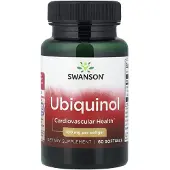 Swanson Health Products , Ubiquinol, 100 mg, 60 Zachte Gelatinecapsules