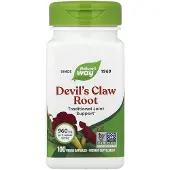 Nature'S Way , Duivels Klauw, Secundair Wortel, 480 mg, 100 Vegan Capsules
