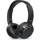 SPC HERON 2 STUDIO – Draadloze Bluetooth-koptelefoon, 50u batterij, dubbele gelijktijdige verbinding, microfoon en gerecycled plastic - Zwart