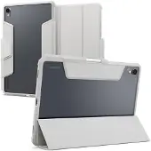 Spigen Ultra Hybrid Pro Bookcase voor de Samsung Galaxy Tab S11 - Grijs