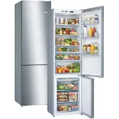 Bosch Serie 4 KGN39VIEB: Vrijstaande koel- en vriescombinatie, 368 liter, roestvrij staal
