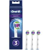 Braun opzetborstel 3D wit 3 stuks