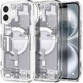Spigen Ultra Hybrid MagSafe iPhone 16 Hoesje Zero Wit