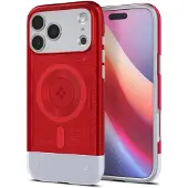 Spigen Classic C1 MagSafe iPhone 17 Pro Max Hoesje Rood