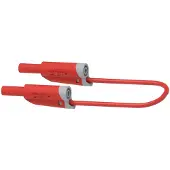 Electro PJP 2710-IEC-CD1-100R Meetsnoer 4 mm lamellenstekker 4 (Meetlijn), Metrologie, Rood
