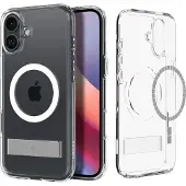 Spigen Slim Armor Essential S iPhone 16 Plus Hoesje Transparant
