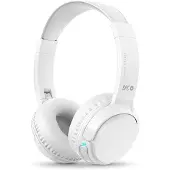 SPC HERON 2 STUDIO – Draadloze Bluetooth-koptelefoon, 50u batterijduur, dubbele gelijktijdige verbinding, microfoon en gerecycled kunststof - Wit