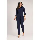 MI PIACE Travel Jumpsuit Dames - Navy - Maat S/36 - 202033