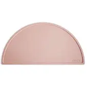 Mushie Siliconen Placemat voor Kinderen | BPA-vrij Antislip Ontwerp (Blush)