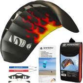 HQ Kites Symphony Beach III 51in (1.3m) Dual Line Parachute Stunt Kite - Voor Buiten