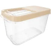 Orion Beige opbergdoos voor capsules, poeder en levensmiddelen, 10 liter