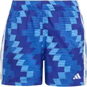 Adidas Football-inspired Graphic Swimming Shorts Blauw 11-12 Years Jongen
