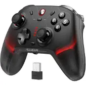 GameSir Cyclone 2 draadloze controller, zwart, voor PC