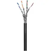 Microconnect SFTP PiMF CAT 6 100m Bulk Kabel - Binnen, Buiten - Zwart