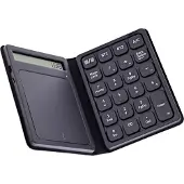 InLine Bluetooth numeriek toetsenblok met touchpad, display, opvouwbaar, zwart