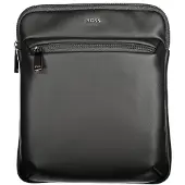 BOSS Heren Jace Envelope schoudertas zwart (OSFA), Casual, Gerecycled polyester 50567866