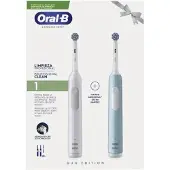 Oral-B Pro 1 Duo White & Blue