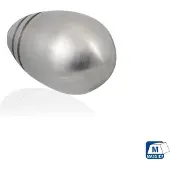 GPF bouwbeslag GPF Meubelknop rond 30mm/ hoogte 49mm