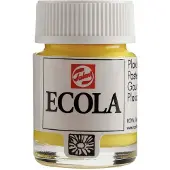 Bruynzeel Ecola plakkaatverf fles 16ml citroengeel (primair) 205