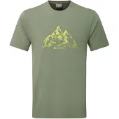 Montane T-shirt Dual Mountain | Maat XS