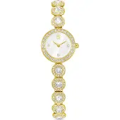 Swarovski Analoog horloge 'UNA' goud / transparant