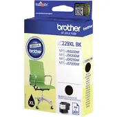 Brother LC-229XLBKBP - Inktcartridge / Zwart / Hoge Capaciteit