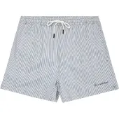 Knowledge cotton apparel Zwemshort Seersucker
