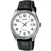 Casio Analoog horloge zwart / zilver / wit